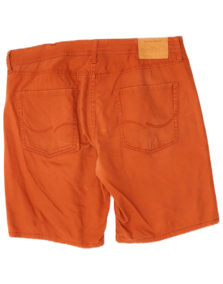 Męskie spodenki codzienne Jack & Jones W38 XL pomarańczowe