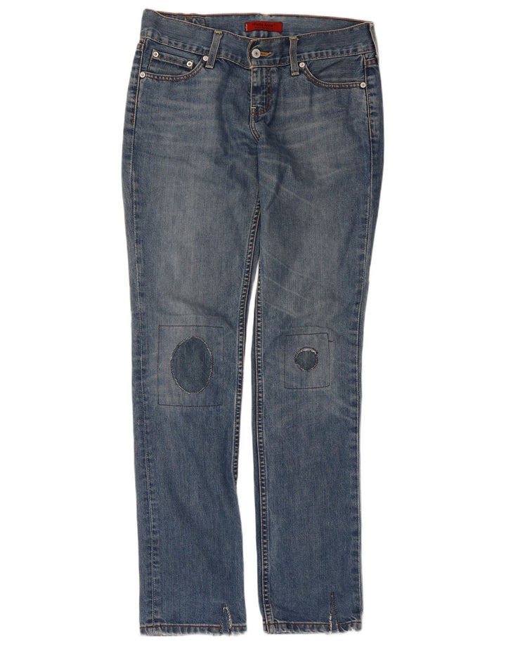 Damskie proste dżinsy Levi's W31 L34 Niebieskie bawełniane