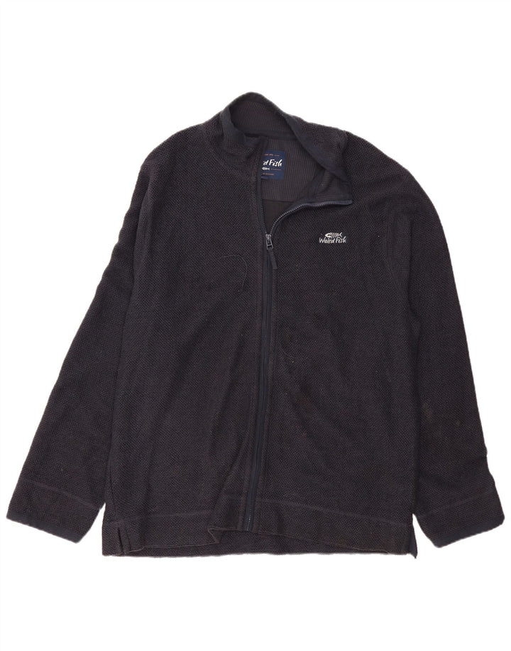 Kurtka dresowa męska WEIRD FISH, 2XL, granatowa, bawełniana