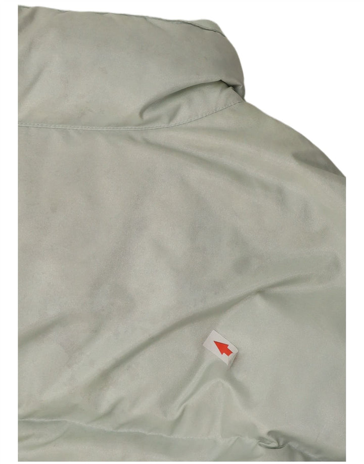 Męska kurtka Adidas Graphic Padded Jacket UK 40, duża, niebieska, poliestrowa