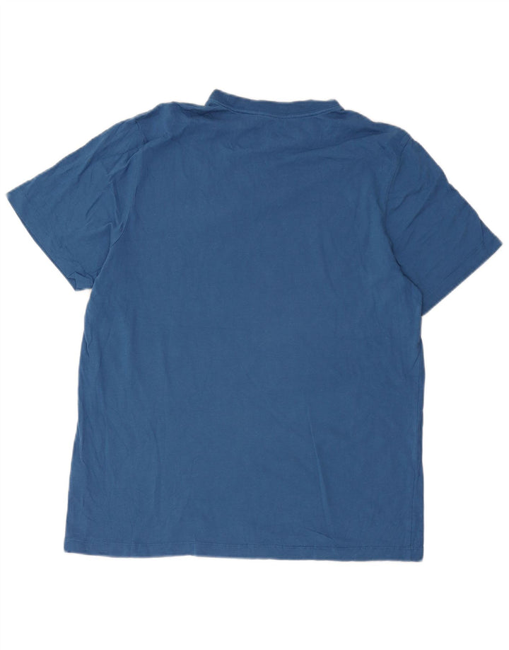 T-shirt męski Nike, duży, niebieski, bawełniany