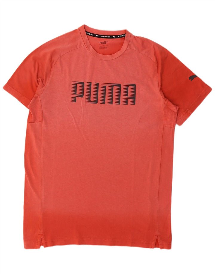 Męski T-shirt Puma z grafiką, duży, czerwony