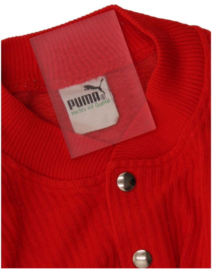 Męski sweter Puma, duży, czerwony