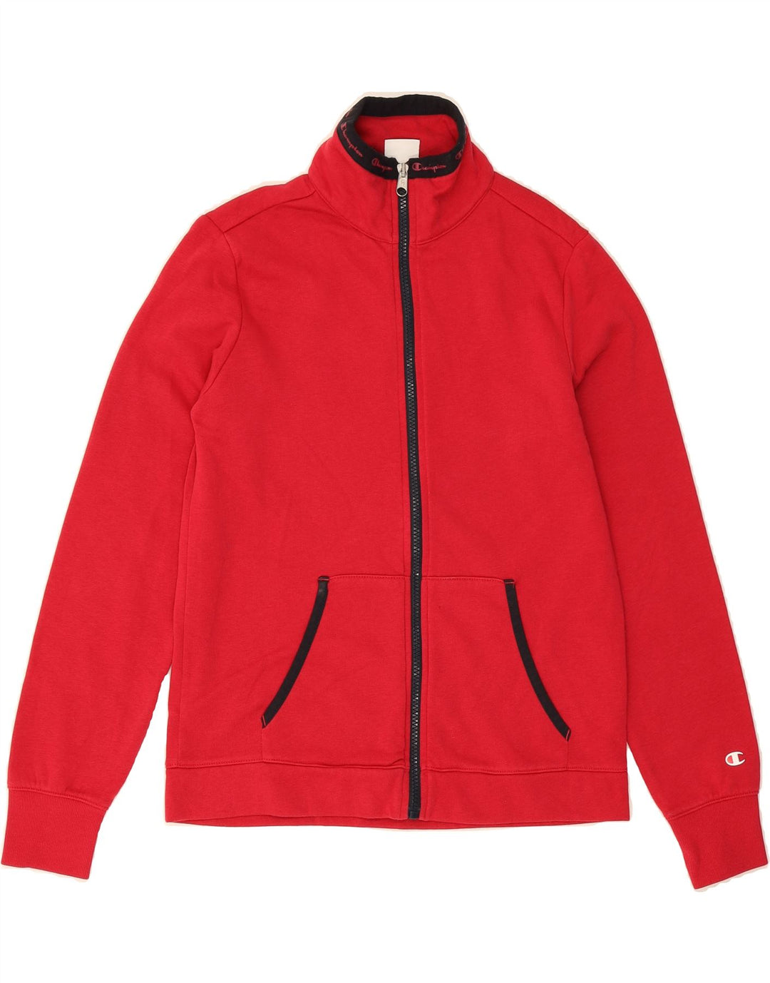 CHAMPION Womens Tracksuit Top Jacket UK 12 Medium Pink Cotton Vintage Champion and Second-Hand Champion from Messina Hembry 