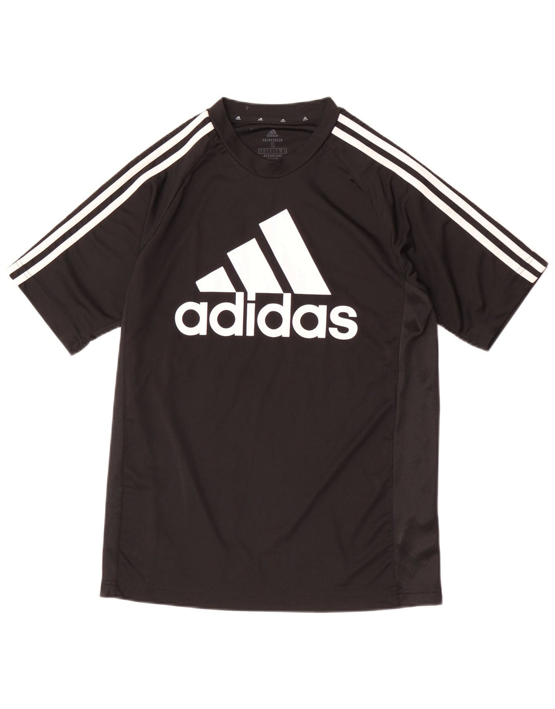 Męska koszulka z grafiką Adidas Aeroready Top, mała, czarna, z poliestru