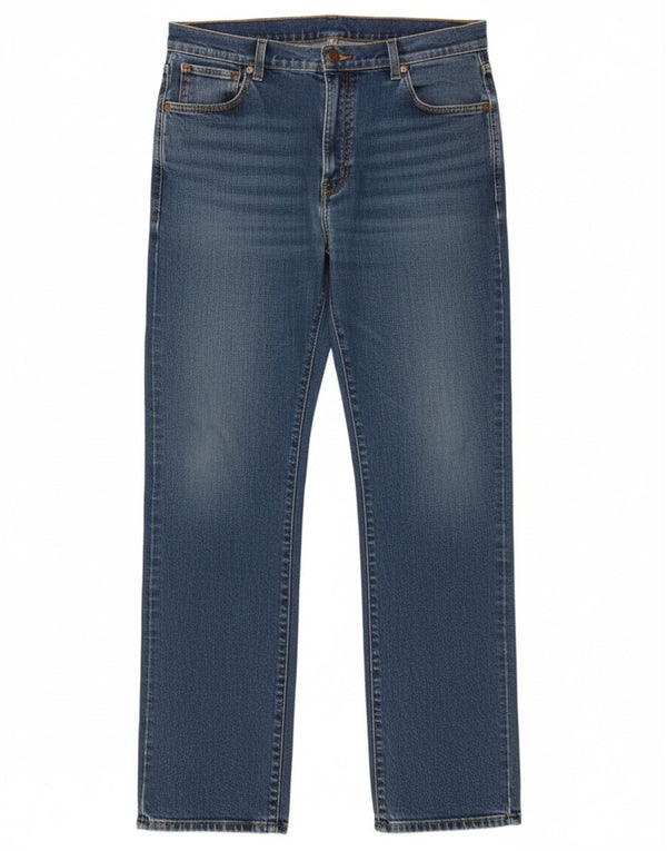 Męskie jeansy Wrangler Texas Straight W40 L34 Niebieskie, bawełniane