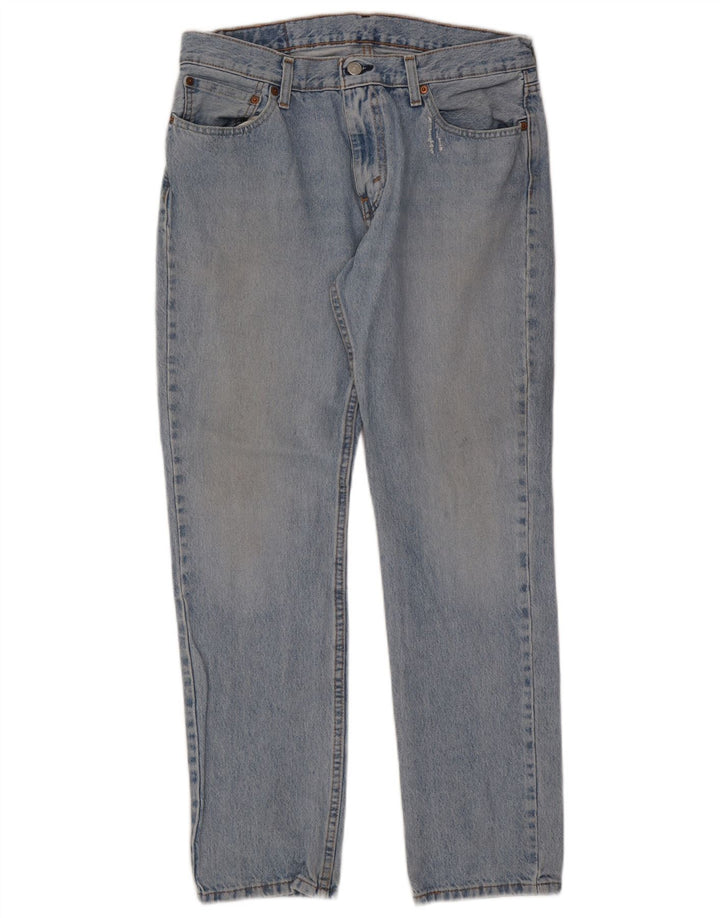 Męskie jeansy Levi's 511 Slim W33 L30 Niebieska bawełna