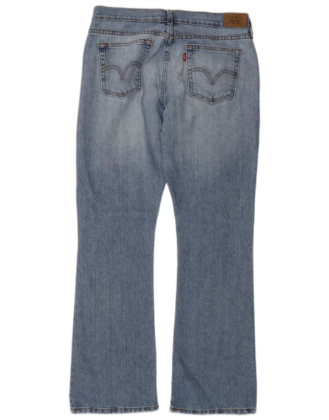 Damskie jeansy Levi's 515 Bootcut US 8 Medium W32 L31 Niebieska bawełna