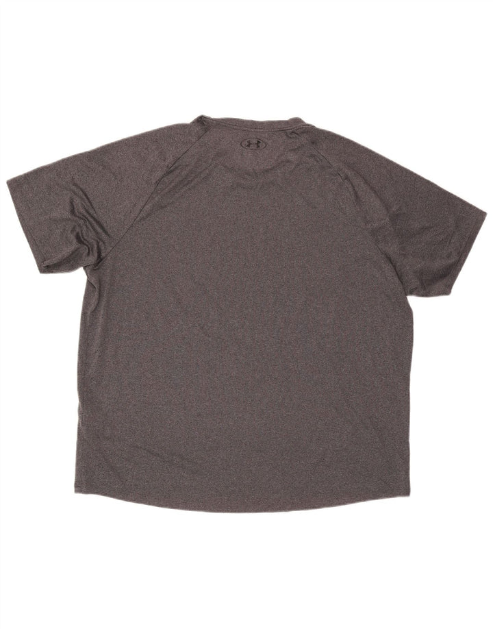 Koszulka męska Under Armour Top 2XL, szary poliester