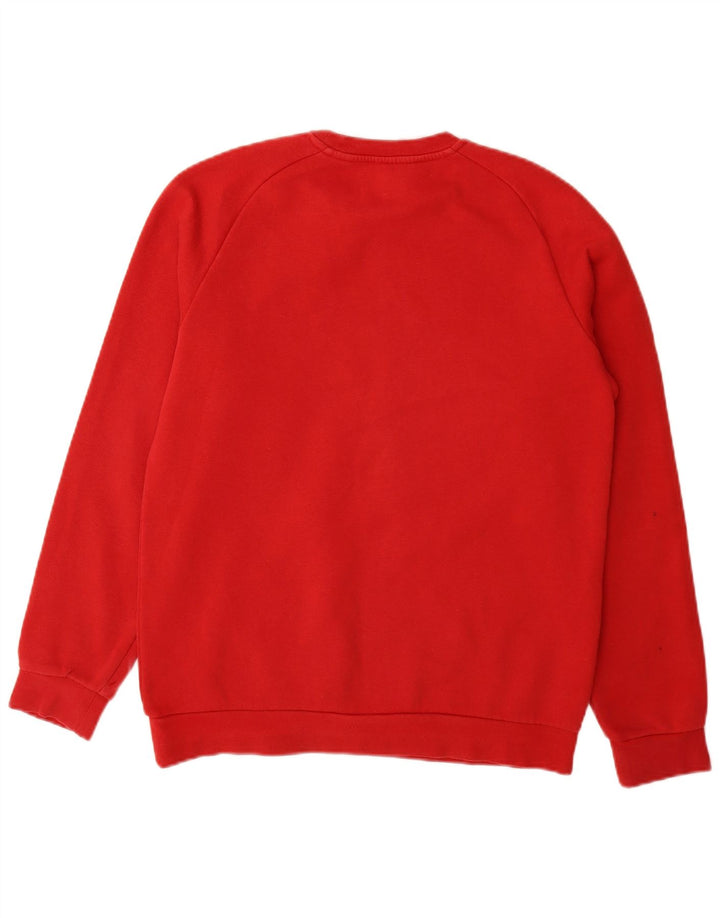 Bluza chłopięca ADIDAS 15-16 lat, czerwona, bawełniana