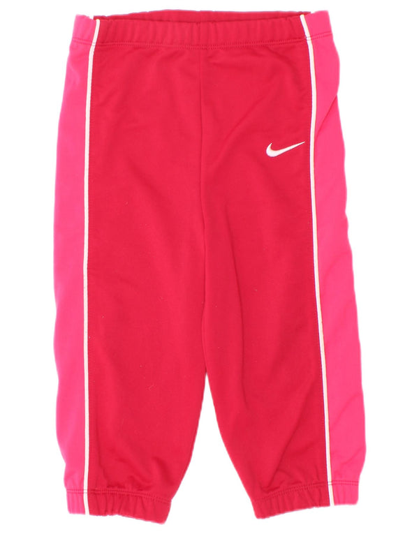 Spodnie dresowe Nike Baby Girls Joggers 18-24 miesięcy, różowe bloki kolorów