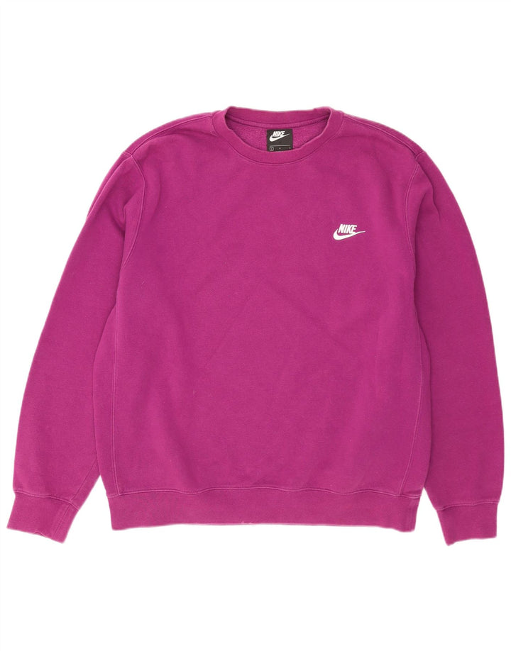 Bluza męska Nike, duża, różowa, bawełniana