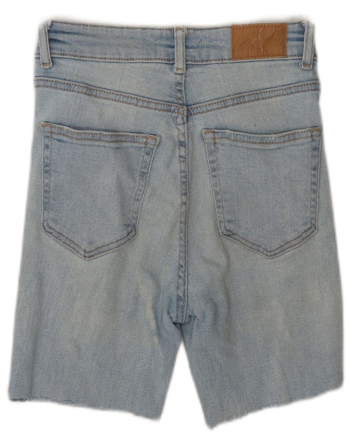 Damskie spodenki jeansowe Zara EU 36 XS W26 Niebieskie