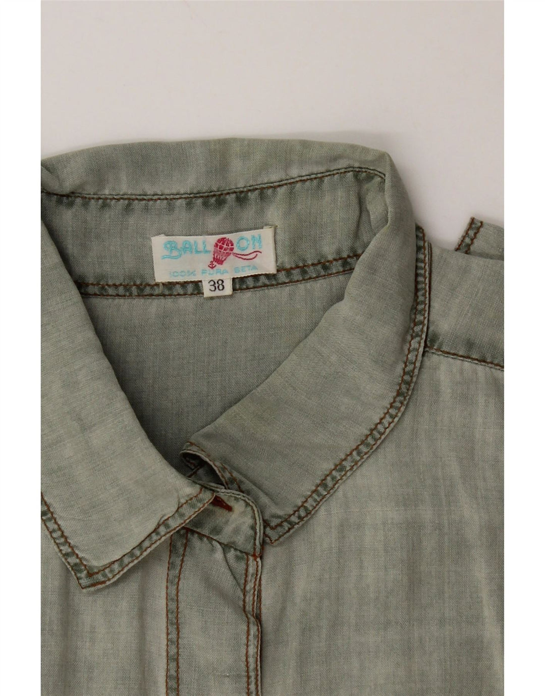 Koszula damska Ball On Rozmiar 38 Średni zielony jedwab