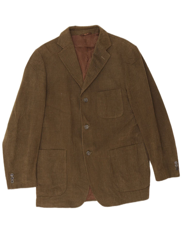 Męska marynarka zapinana na 3 guziki Henry Cottons IT 54 2XL Khaki Cotton