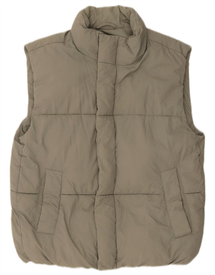 Wyściełana kamizelka chłopięca Zara 13-14 lat, nylon w kolorze khaki