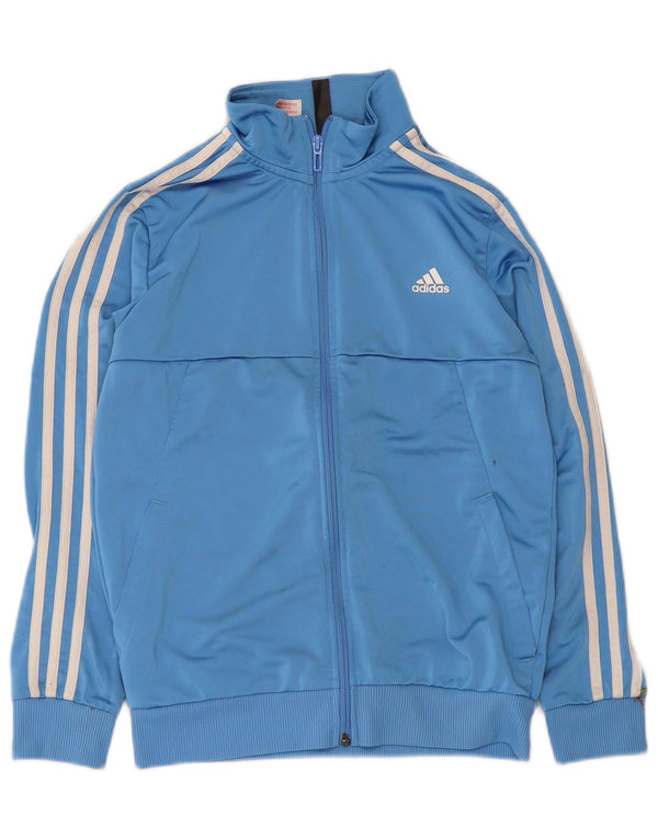 Chłopięca kurtka dresowa Adidas Aeroready 12-13 lat, niebieska, poliestrowa