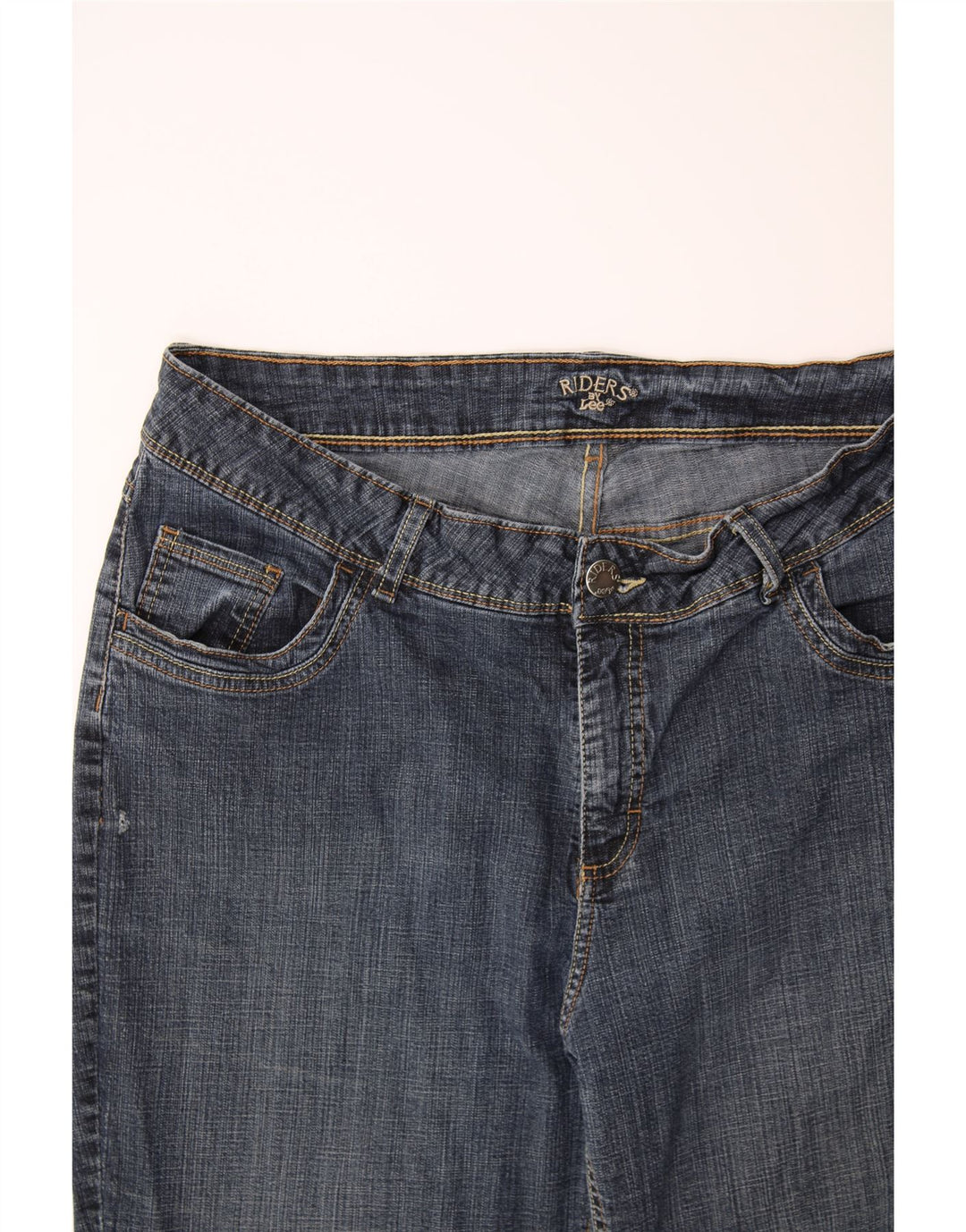 LEE Womens Riders Bootcut Jeans W38 L30 Blue Vintage Lee and Second-Hand Lee from Messina Hembry 