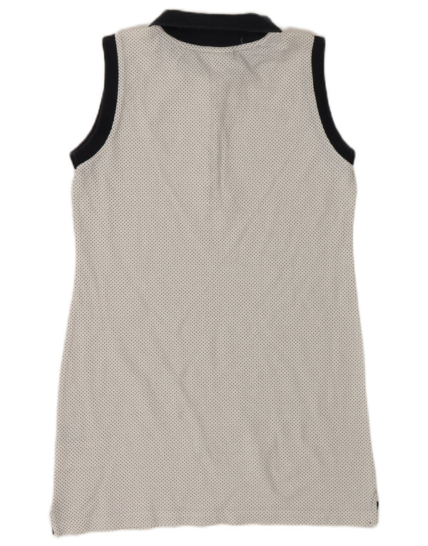 Dziewczęca sukienka polo bez rękawów NORTH SAILS 13-14 lat, bawełniana w białe cętki