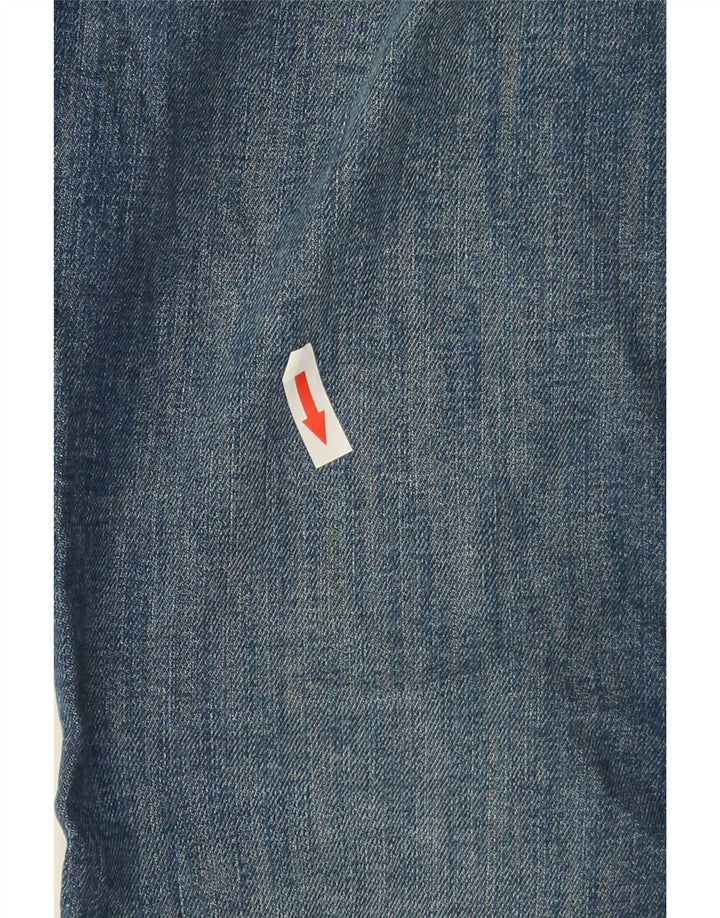 Damskie jeansy rozkloszowane Zara EU 38 Small W28 L33 Niebieskie bawełniane