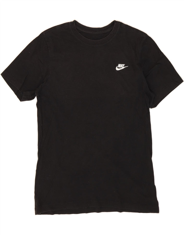 NIKE Mens T-Shirt Top Medium Black Cotton Vintage Nike and Second-Hand Nike from Messina Hembry 