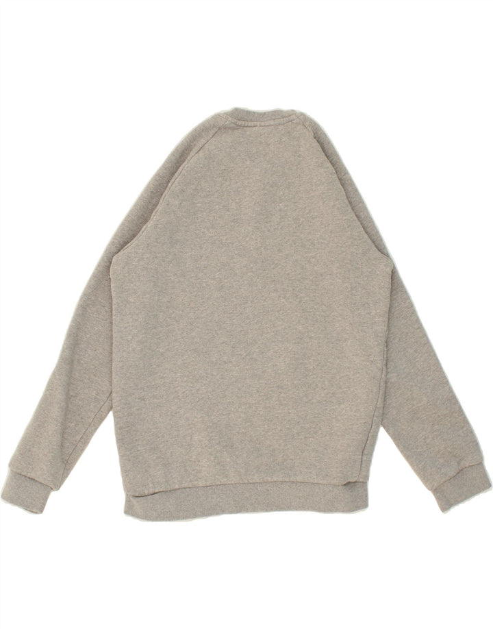 ADIDAS Mens Sweatshirt Jumper Small Grey Cotton Vintage Adidas and Second-Hand Adidas from Messina Hembry 