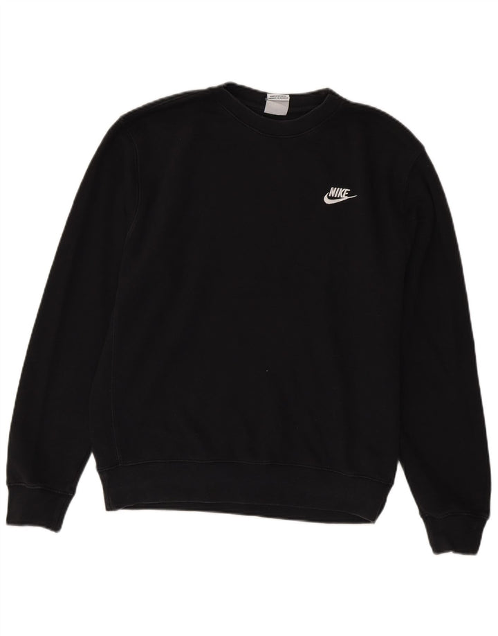 Męska bluza dresowa Nike, mała, czarna, bawełniana