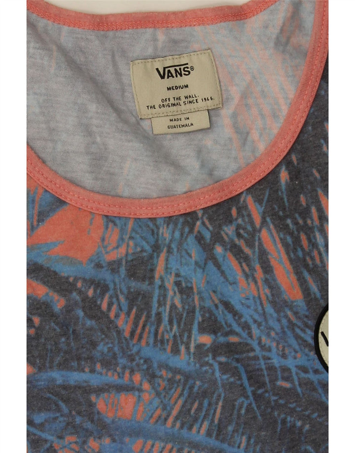 Męska kamizelka Vans z grafiką, średni pomarańczowy poliester