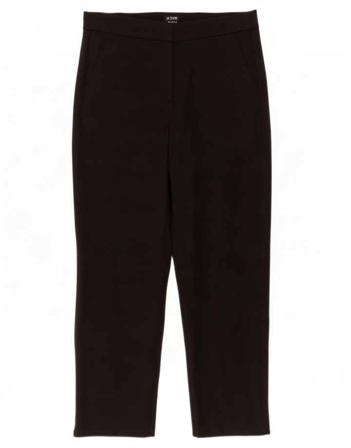 Spodnie damskie J. Crew Kate US 8 Medium W32 L25 Czarna bawełna