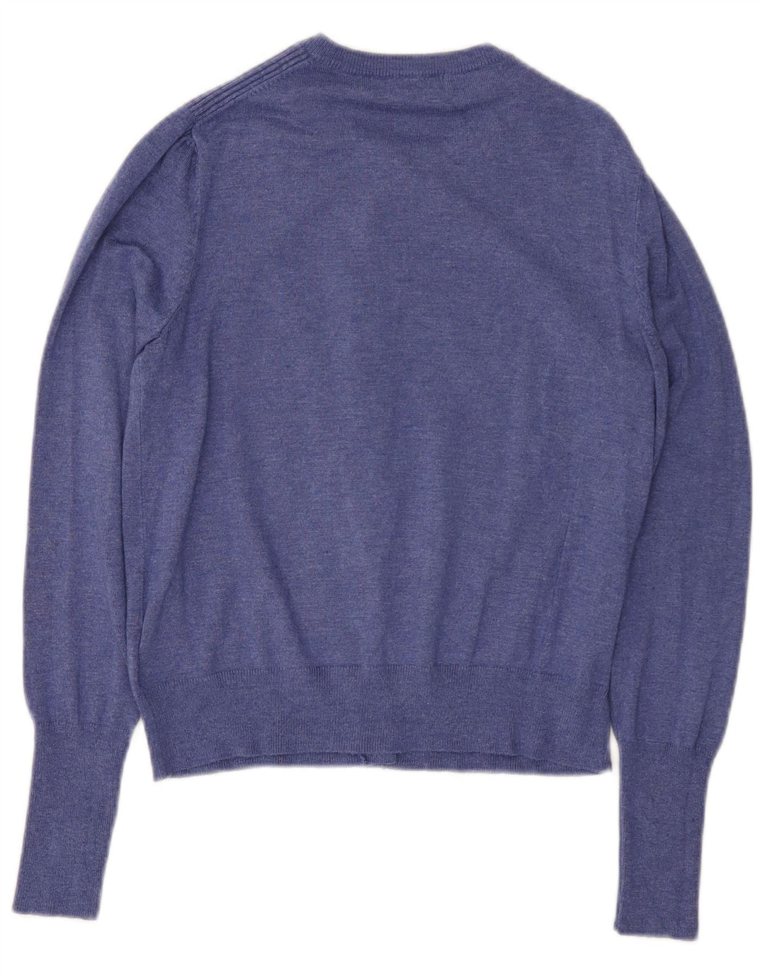 MARKS & SPENCER Damski sweter kardigan UK 10 Small Blue Wiskoza