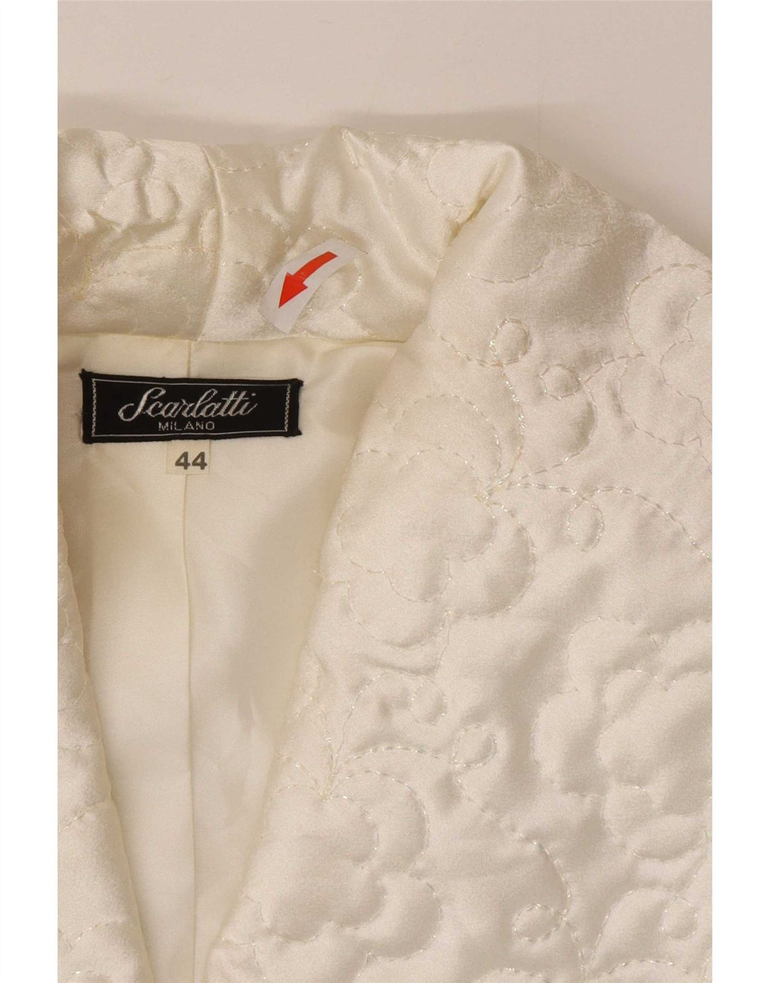 Dwuczęściowy zestaw spódnic damskich w stylu vintage IT 44 Medium W28 Biała wiskoza