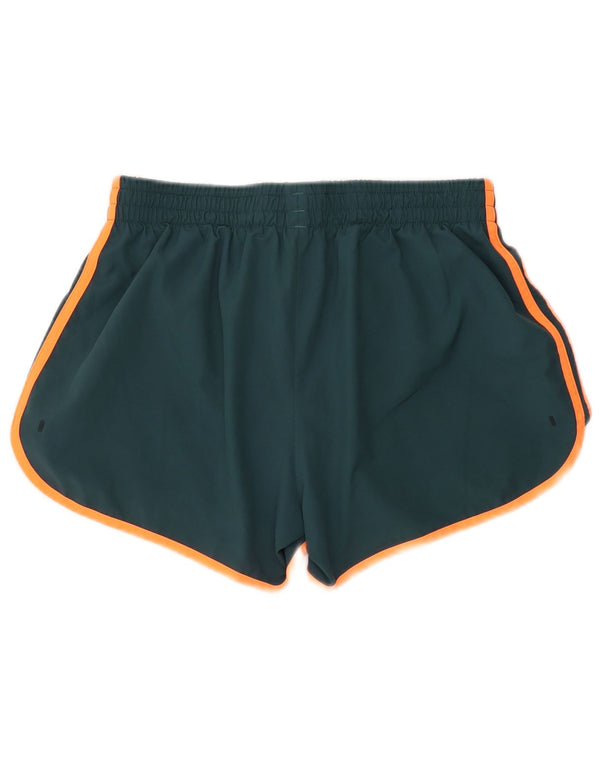 Damskie spodenki sportowe Adidas Aeroready UK 14, duże, zielone, poliestrowe
