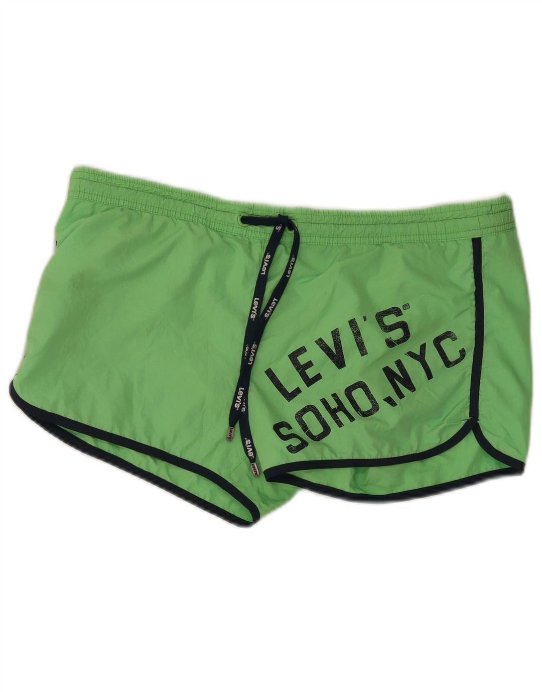 Męskie spodenki kąpielowe Levi's z grafiką, duże, zielone, z poliestru