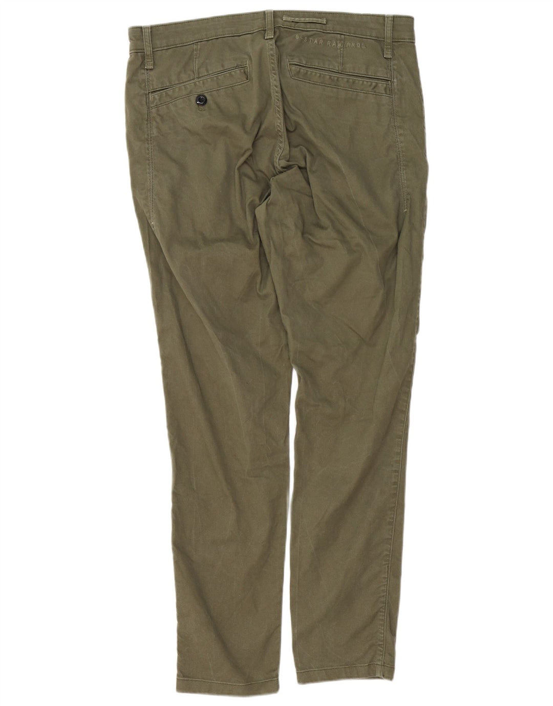 Męskie spodnie chino typu slim fit G-STAR W34 L30, bawełna khaki