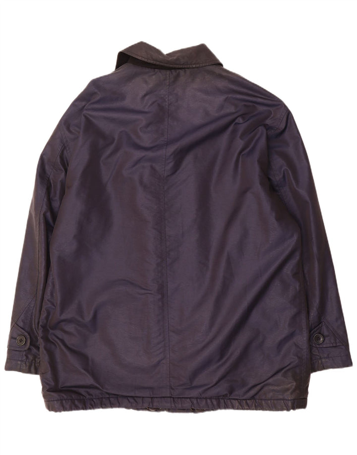 Męska kurtka wiatrówka Hugo Boss IT 54 2XL Granatowy nylon