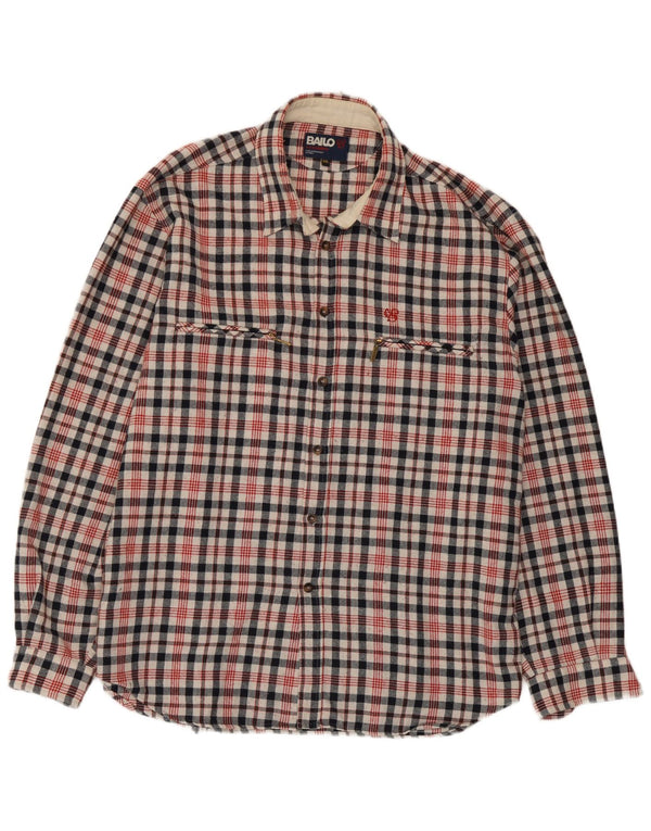 Męska koszula flanelowa Bailo 2XL w wielobarwną kratkę