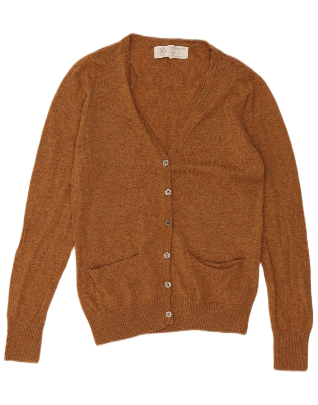 Sweter damski South Coast UK 8 Small Beżowa wełna