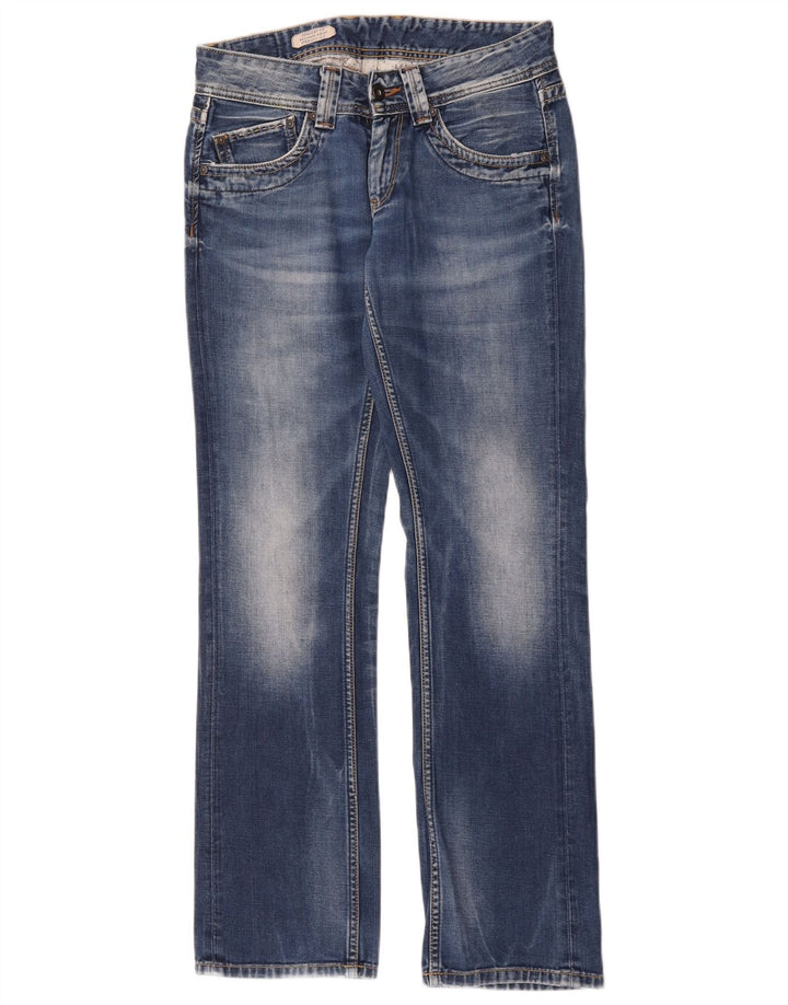 PEPE Jeans Damskie jeansy Bootcut W27 L32 Niebieskie bawełniane