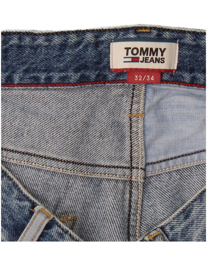 Damskie jeansy Slim Tommy Hilfiger W32 L31 Niebieskie