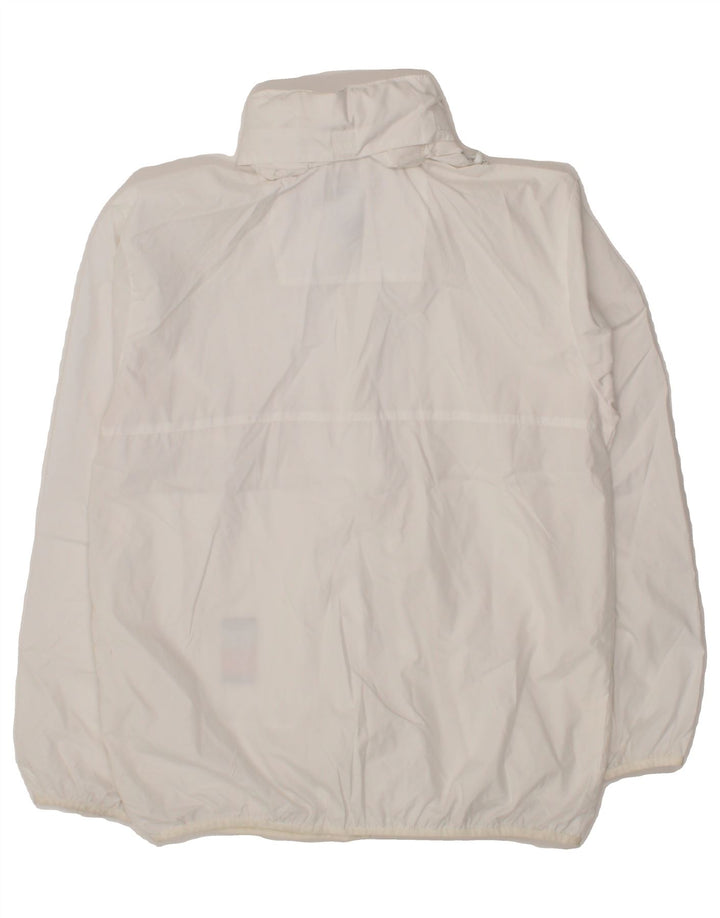 IZOD Mens Hooded Tracksuit Top Jacket Small White Polyester Vintage Izod and Second-Hand Izod from Messina Hembry 