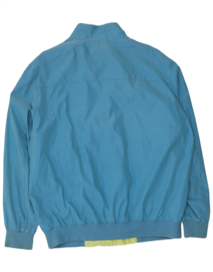 Męska kurtka bomberka Paul & Shark UK 42 XL, niebieska, poliestrowa
