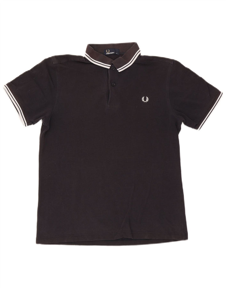 Męska koszulka polo Fred Perry, średnia, granatowa, bawełniana
