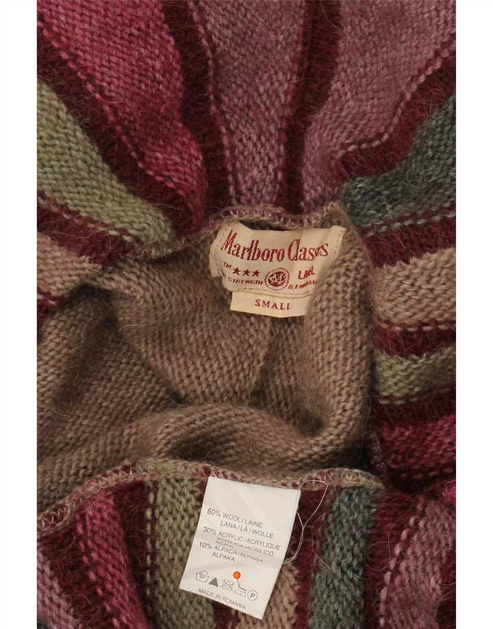MARLBORO CLASSICS Damski sweter rozpinany UK 10 Mały, wielokolorowy