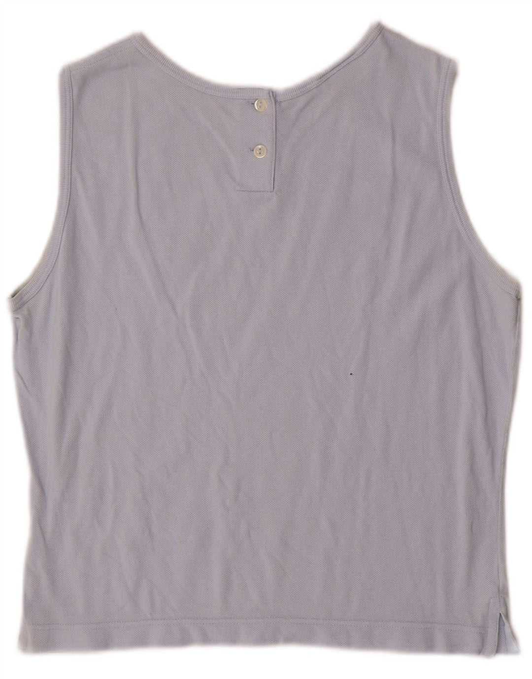 Lacoste Damska Kamizelka Top Rozmiar 44, Duża Niebieska Bawełna