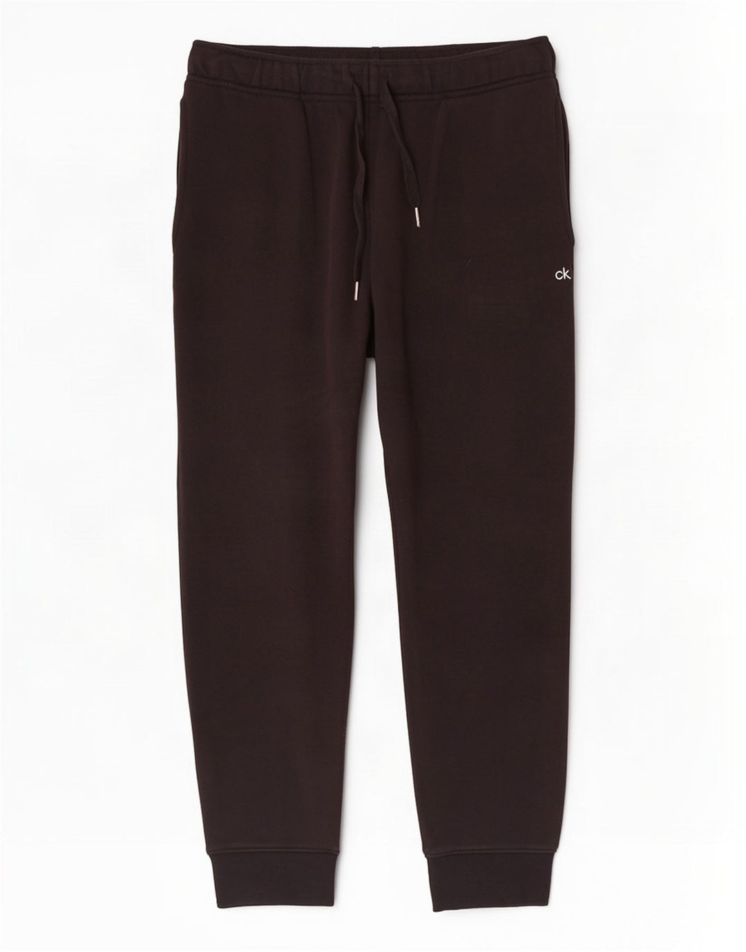 Męskie spodnie golfowe Calvin Klein, joggery, średnia czarna bawełna