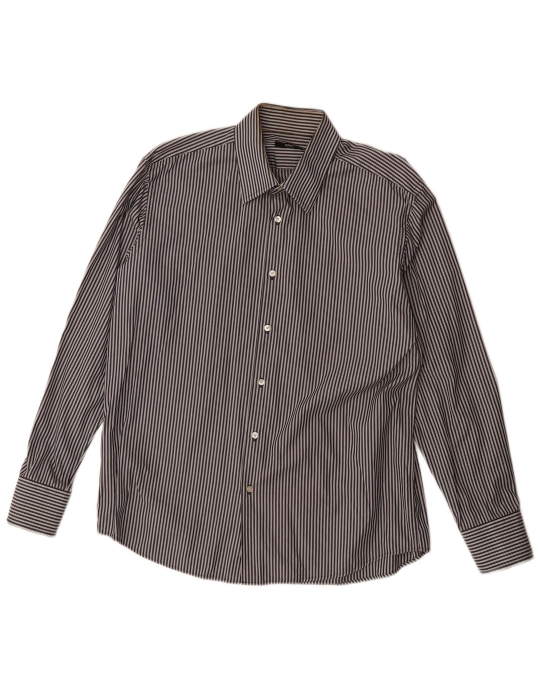 Koszula męska Hugo Boss rozmiar 43 17 XL granatowa w paski