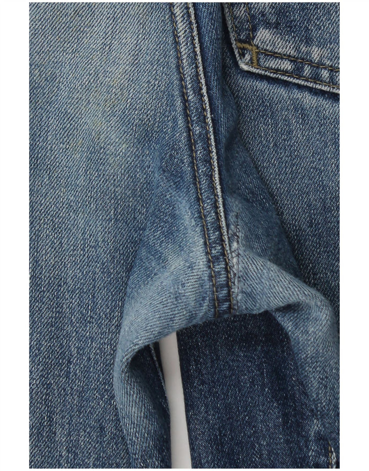 ARMANI JEANS Męskie zwężane jeansy W36 L32 Niebieskie bawełniane