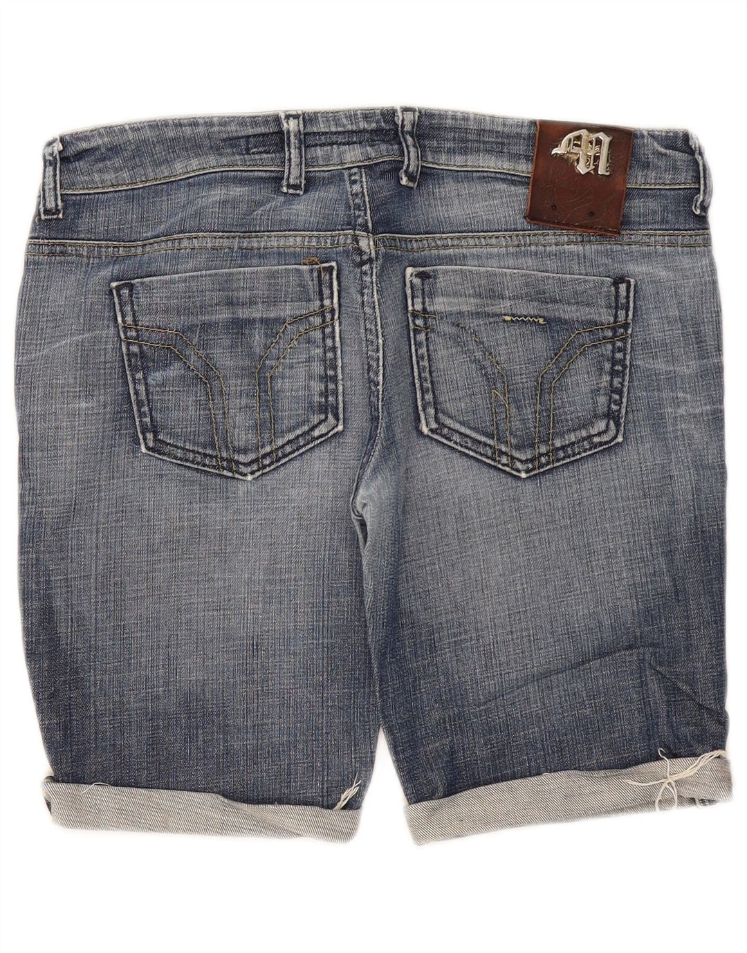 Damskie spodenki jeansowe Miss Sixty Marvel W30 Średnioniebieskie, bawełniane