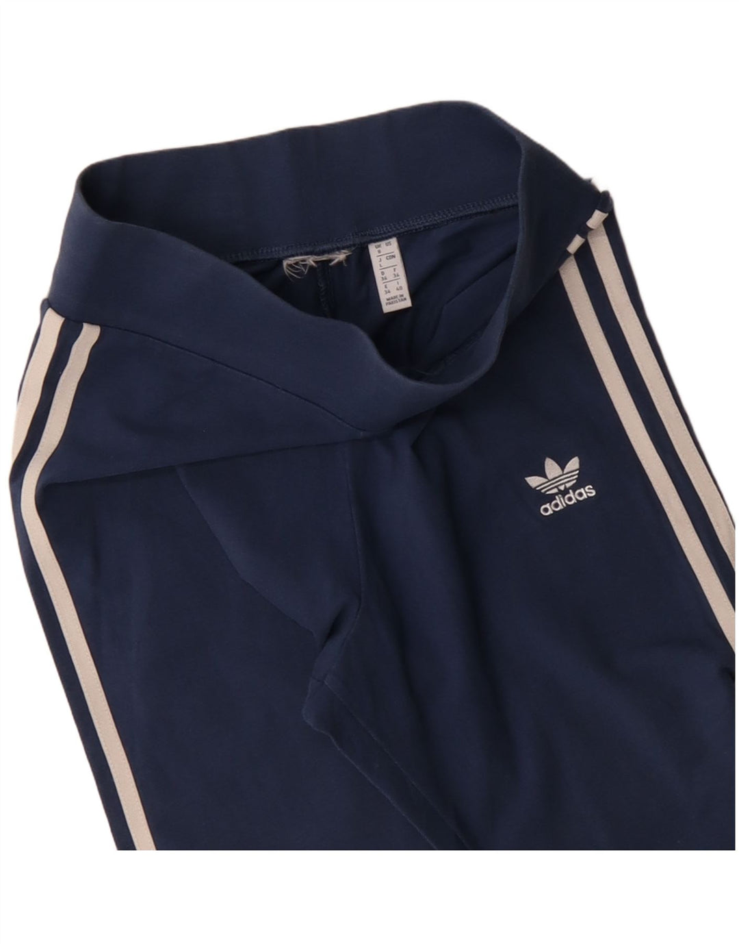 Legginsy damskie ADIDAS UK 8, małe, granatowe
