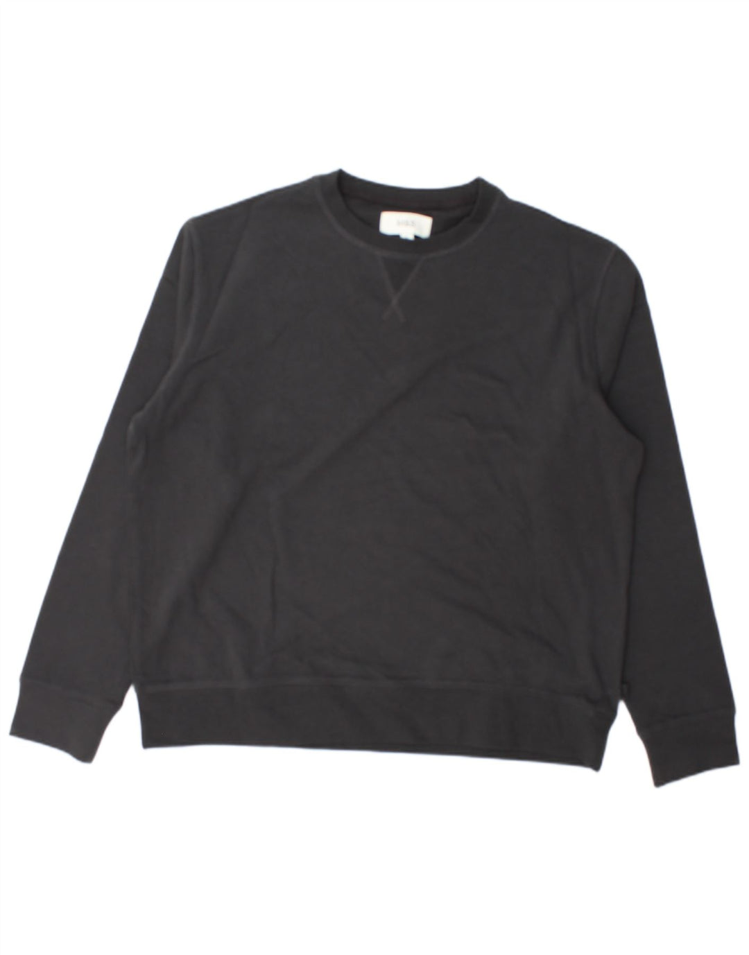 MARKS & SPENCER Męski sweter XL, czarny, bawełniany